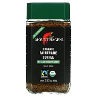 Mount Hagen, Organic Fairtrade Instant Coffee, Decaffeinated, 3.53 oz (100 g)