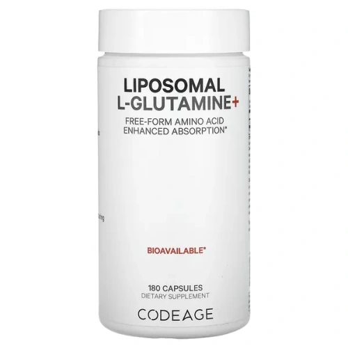 Codeage, Liposomal L-Glutamine+, 180 Capsules