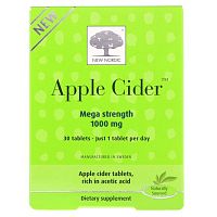 New Nordic, Apple Cider, 1,000 mg, 30 Tablets