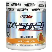 EHPlabs, OxyShred, Thermogenic Fat Burner, Wild Melon, 9.3 oz (264 g)