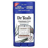 Dr. Teal&#x27;s, Aluminum Free Deodorant, Coconut Oil, 2.65 oz (75 g)