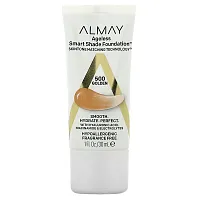 Almay, Ageless Smart Shade Foundation, 500 Golden, 1 fl oz (30 ml)