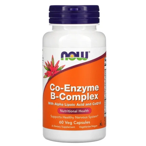 NOW Foods, Co-Enzyme B-Complex, 60 Veg Capsules