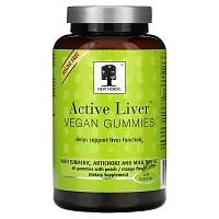 New Nordic, Active Liver Vegan Gummies, Peach and Mango, 60 Gummies