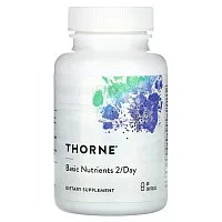 Thorne, Basic Nutrients 2/Day, 60 Capsules