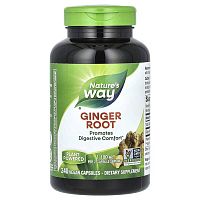 Nature&#x27;s Way, Ginger Root, 1,100 mg, 240 Vegan Capsules (550 mg per Capsule)