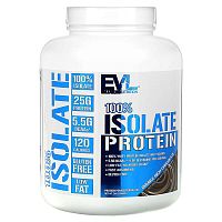 EVLution Nutrition, 100% Isolate Protein, Double Rich Chocolate, 5 lb (2.268 kg)