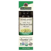 Nature&#x27;s Answer, 100% Pure Organic Essential Oil, Frankincense, 0.5 fl oz (15 ml)