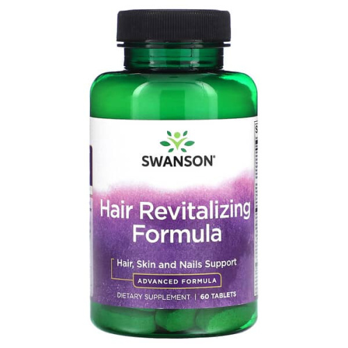 Swanson, Hair Revitalizing Formula, 60 Tablets