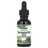 Nature&#x27;s Answer, Sarsaparilla Root, Fluid Extract, Alcohol-Free, 2,000 mg, 1 fl oz (30 ml)