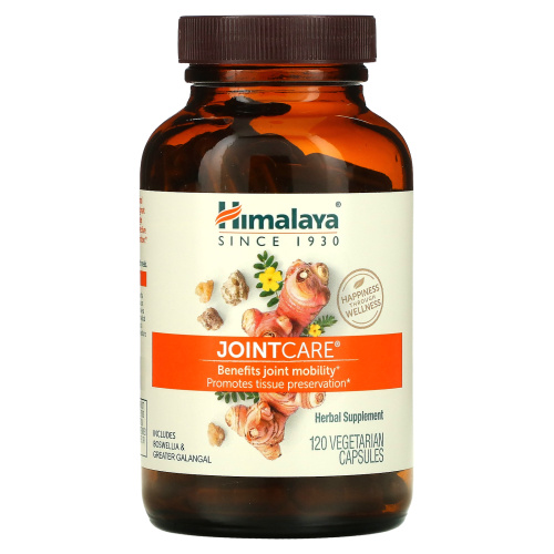 Himalaya, JointCare, 120 вегетарианских капсул фото 3