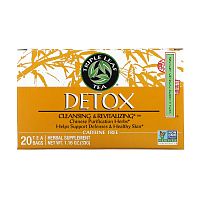 Triple Leaf Tea, Detox, без кофеина, 20 чайных пакетиков, 33 г (1,16 унции)