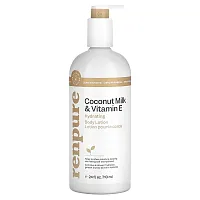 Renpure, Hydrating Body Lotion, Coconut Milk &amp; Vitamin E, 24 fl oz (710 ml)