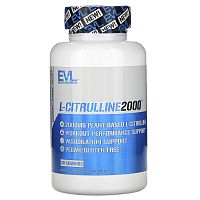 EVLution Nutrition, L-Citrulline2000, 90 растительных капсул