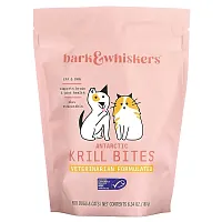 Dr. Mercola, Bark &amp; Whiskers, Antarctic Krill Bites, For Dogs &amp; Cats, 6.34 oz (180 g)