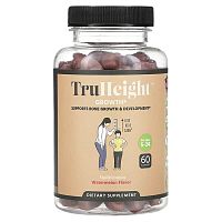 TruHeight, Height Growth, Multivitamin, For Ages 5-24, Watermelon, 60 Gummies