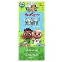 MaryRuth&#x27;s, Toddler Probiotic Liquid Drops, Cocomelon, For Ages 1-3 Years, Unflavored, 1 fl oz (30 ml)