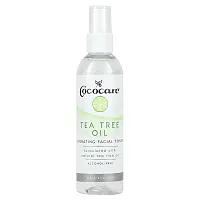 Cococare, Hydrating Facial Toner, Alcohol-Free, Tea Tree Oil, 4 fl oz (118 ml)