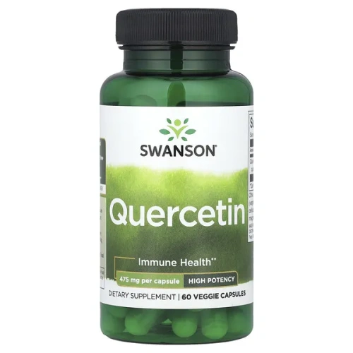 Swanson, Quercetin, High Potency, 475 mg, 60 Veggie Capsules