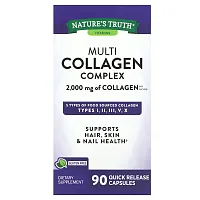 Nature&#x27;s Truth, Multi Collagen Complex, 2000 mg, 90 Quick Release Capsules (500 mg per Capsule)