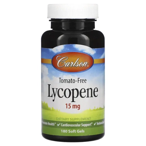 Carlson, Lycopene, 15 mg, 180 Soft Gels