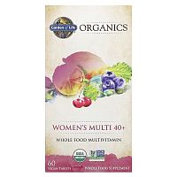 Garden of Life, Organics, Women&#x27;s Multi 40+, 60 Vegan Tablets