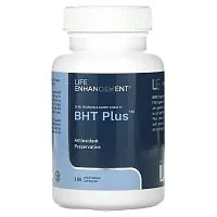 Life Enhancement, Durk Pearson &amp; Sandy Shaw&#x27;s BHT Plus, 100 Vegetable Capsules