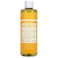 Dr. Bronner's, 18-в-1, конопля, чистое кастильское мыло, цитрусовые, 473 мл (16 жидк. Унций)