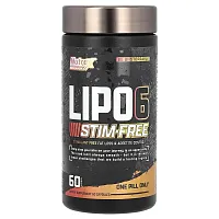 Nutrex Research, Lipo6, Stim-Free, 60 Capsules