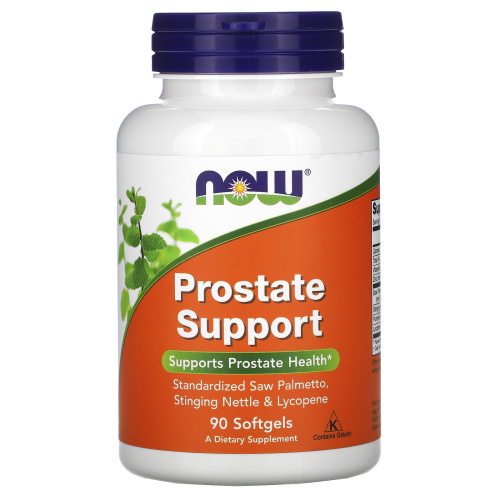 NOW Foods, Prostate Support, 90 мягких таблеток