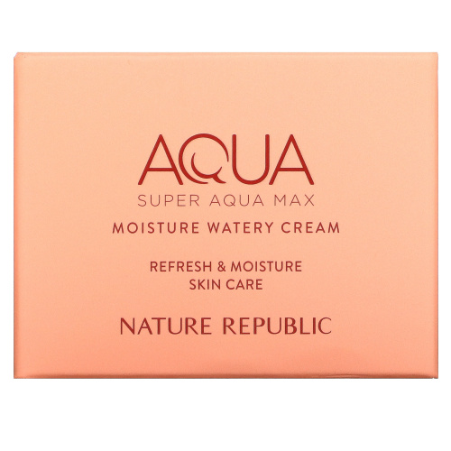 Nature Republic, Super Aqua Max, увлажняющий крем, 80 мл фото 2