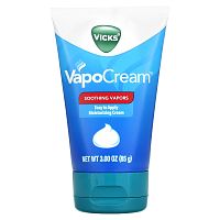 Vicks, VapoCream, успокаивающий пар, 85 г (3 унции)