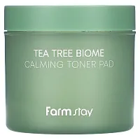 Farmstay, Tea Tree Biome, Calming Toner Pad, 4.73 fl. oz. (140 ml)