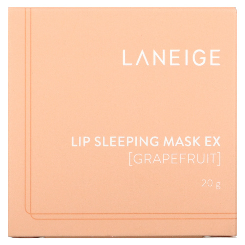 Laneige, Ночная маска для губ, с грейпфрутом, 20 г фото 2