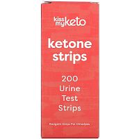 Kiss My Keto, Ketone Strips, 200 Urine Test Strips