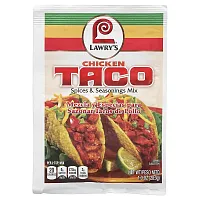 Lawry&#x27;s, Chicken Taco, Spices &amp; Seasonings Mix, 1 oz (28.3 g)