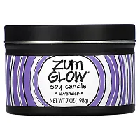 ZUM, Zum Glow, Soy Candle, Lavender, 7 oz (198 g)