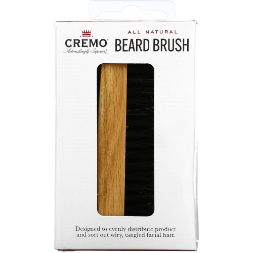 Cremo, All Natural Beard Brush, 1 Brush фото 3