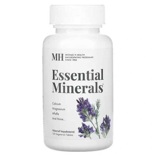 Michael&#x27;s Naturopathic, Essential Minerals, 120 Vegetarian Tablets