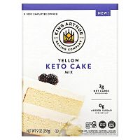 King Arthur Flour, Желтая кето смесь для торта, 255 г (9 унций)