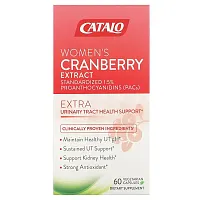 Catalo Naturals, Women&#x27;s Cranberry Extract, 60 Vegetarian Capsules