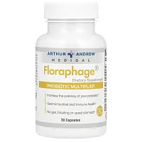 Arthur Andrew Medical, Floraphage, Probiotic Multiplier, 30 Capsules