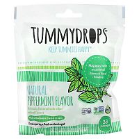 Tummydrops, Natural Peppermint, 33 Lozenges