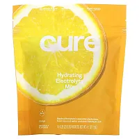 Cure Hydration, Hydrating Electrolyte Mix, Orange, 14 Packets, 0.29 oz (8.3 g) Each