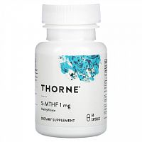 Thorne Research, 5-метилтетрагидрофолат, 1 мг, 60 капсул