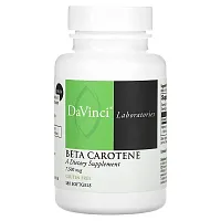 DaVinci Laboratories of Vermont, Beta Carotene, 7,500 mcg, 180 Softgels