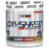 EHPlabs, OxyShred, Thermogenic Fat Burner, Gummy Snake, 10 oz (292 g)