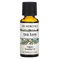 Dr. Mercola, Organic Essential Oil, Tea Tree, 1 fl oz (30 ml)