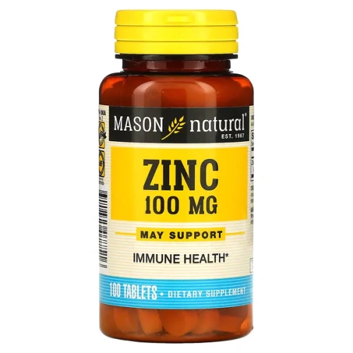 Mason Natural, Zinc, 100 mg, 100 Tablets