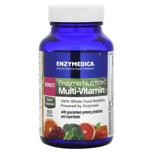 Enzymedica, Women&#x27;s Enzyme Nutrition Multi-Vitamin, 60 Capsules